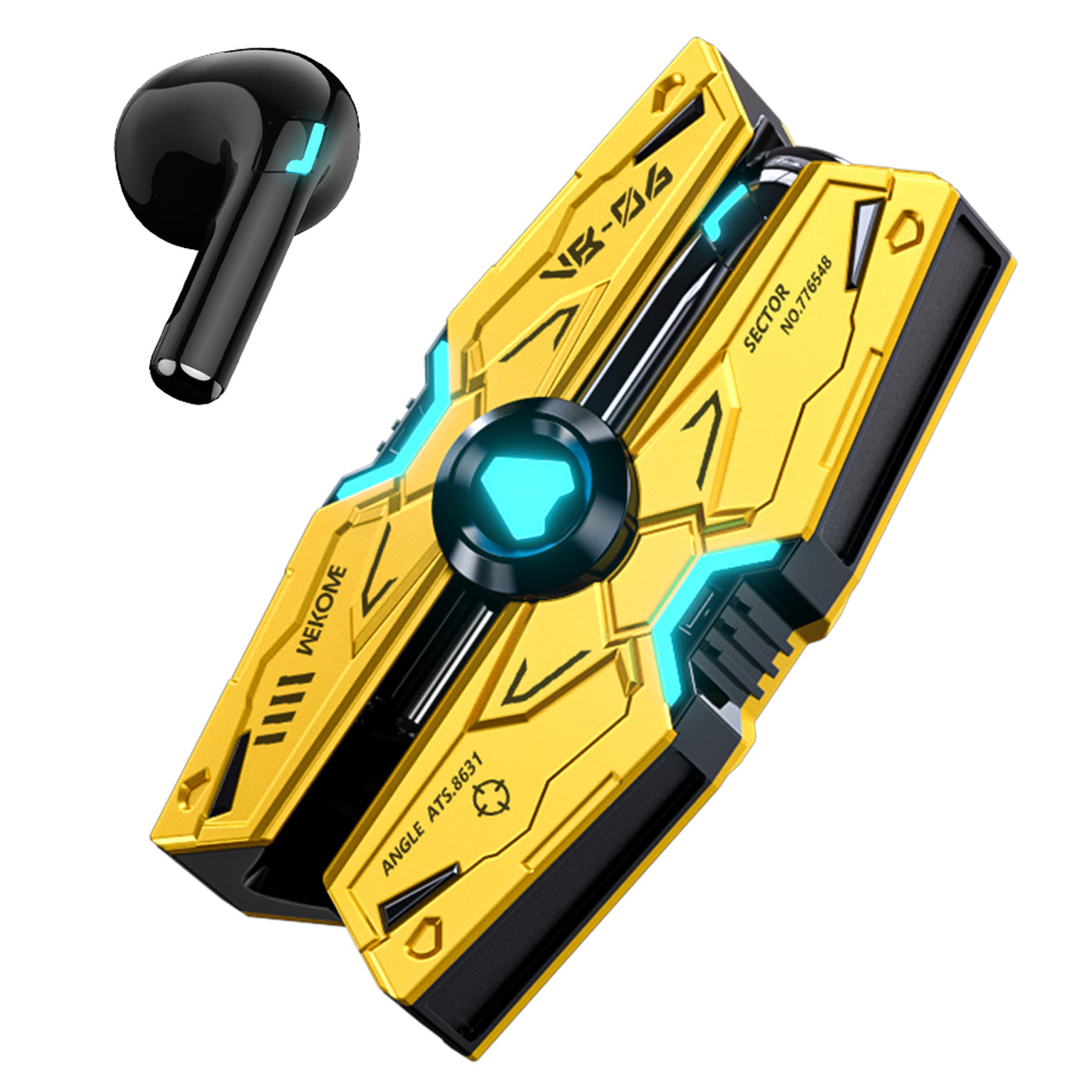 WEKOME VB06 TWS Bluetooth Earphone Wireless E-Sports Headset Gaming Music Headphone with Charging Case WEKOME VB06 TWS Bluetooth Earphone Wireless E-Sports Headset Gaming Music Headphone with Charging Case